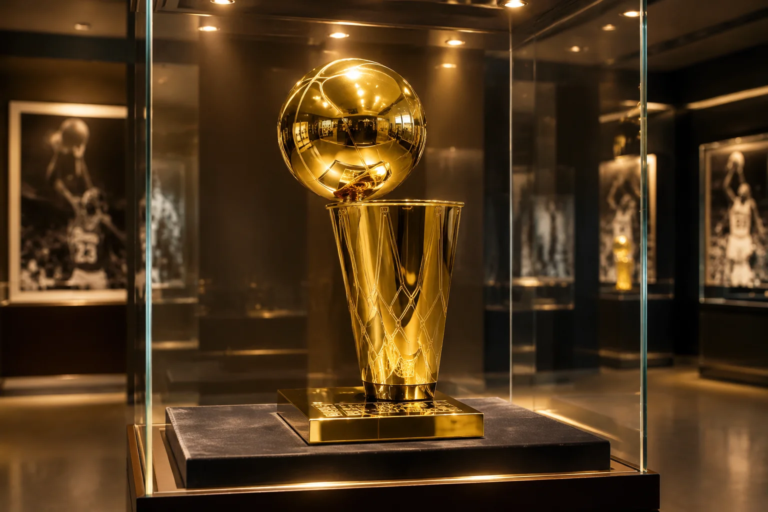 Exposition du Trophée Larry O'Brien