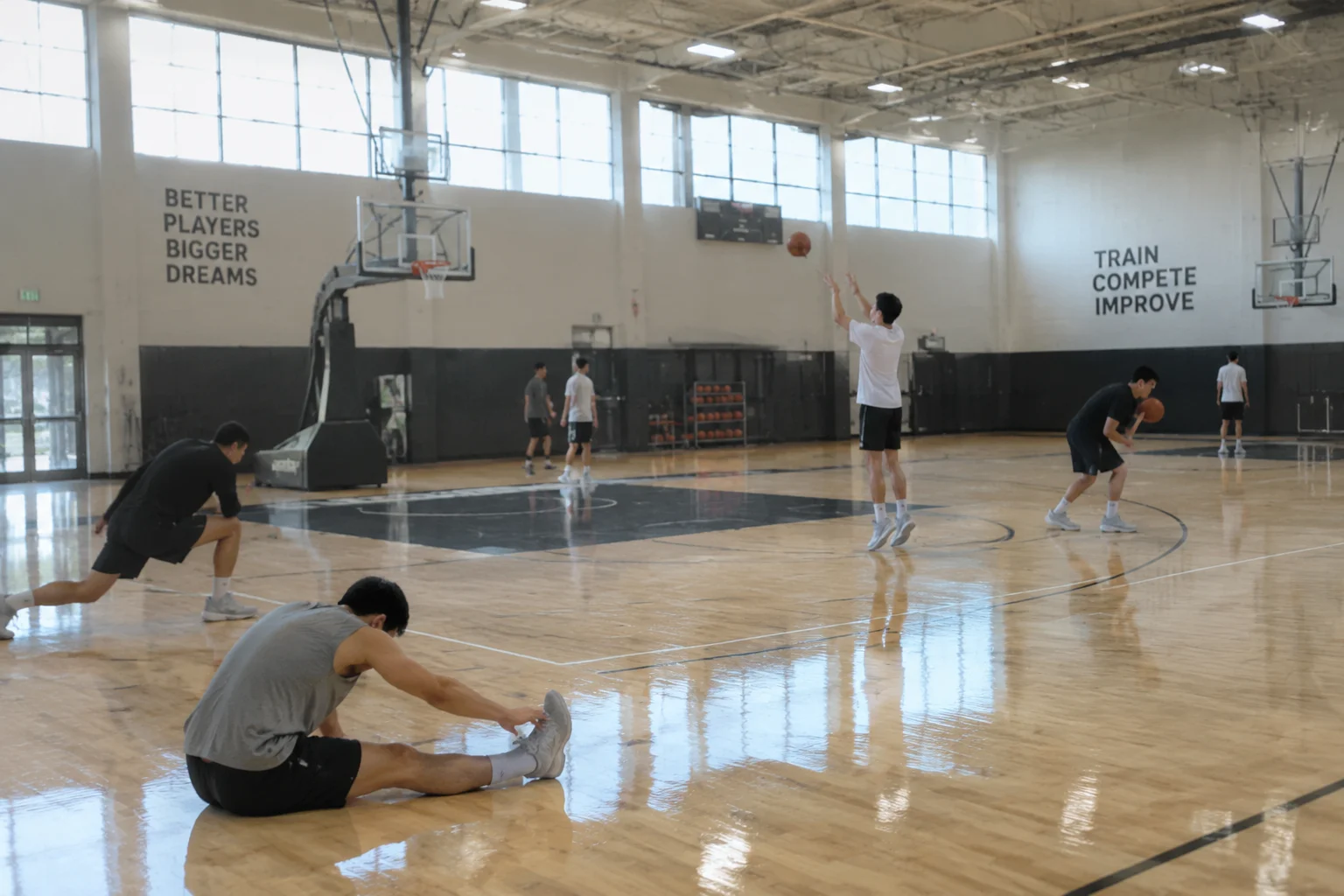 La préparation des Spurs